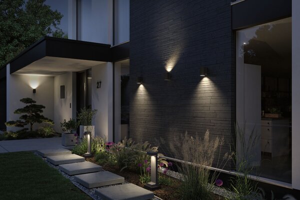 Paulmann 94502 Concrea, betonové venkovní sloupkové svítidlo LED 6,8W 3 000K, výška 62cm, IP65