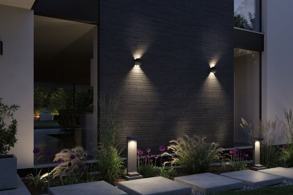 Paulmann 94502 Concrea, betonové venkovní sloupkové svítidlo LED 6,8W 3 000K, výška 62cm, IP65