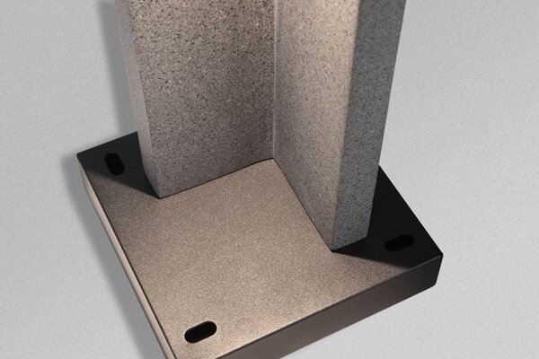 Paulmann 94501 Concrea, betonové venkovní sloupkové svítidlo LED 6,8W 3 000K, výška 45cm, IP65