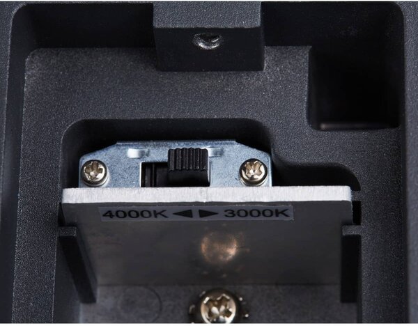 SLV 1003422 Enola Round S, venkovní nástěnné svítidlo LED 6W 3000/4000K, antracit, výška 16cm, IP65