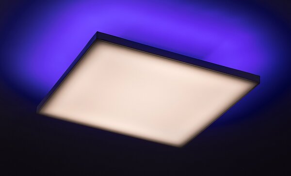 Rabalux 71001 Faramir LED Stropní svítidlo s ovladačem | RGB | Variabilní | Stmívatelné | 18W | Bílá - r-71001