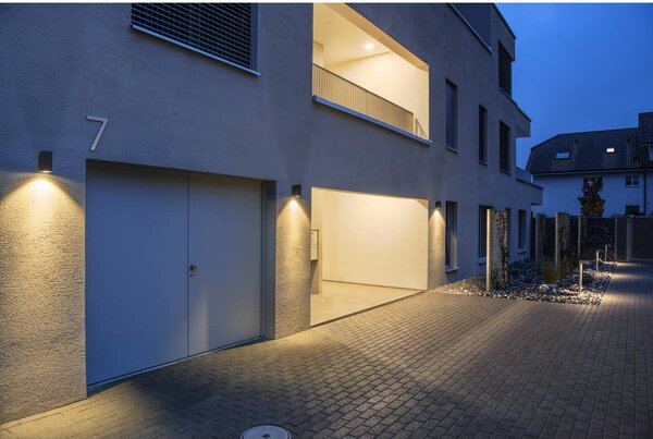 SLV 1003416 Enola Square S, venkovní nástěnné svítidlo LED 6W 3000/4000K, antracit, výška 16cm, IP65