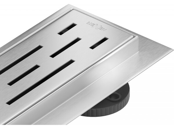 Mexen Flat nerezový sprchový žlab 50 cm vzor M01, 1020050-15