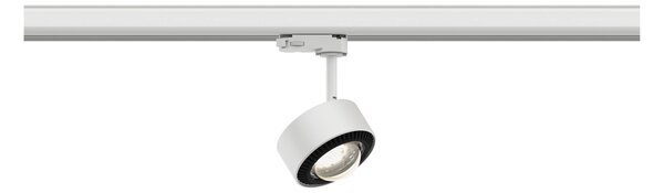 Paulmann 91389 ProRail3 Aldan, bílý reflektor, 8,5W LED 3000K stmívatelný, průměr 9,8cm