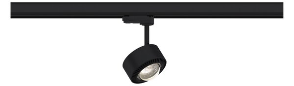 Paulmann 91390 ProRail3 Aldan, černý reflektor, 8,5W LED 3000K stmívatelný, průměr 9,8cm
