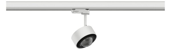 Paulmann 91389 ProRail3 Aldan, bílý reflektor, 8,5W LED 3000K stmívatelný, průměr 9,8cm