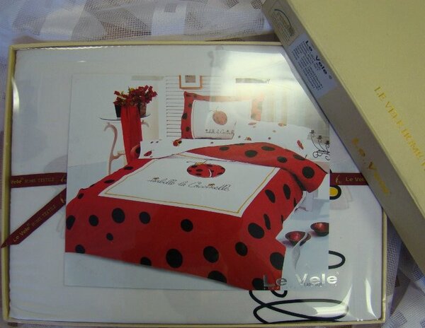 Le Vele povlečení bavlna Lady Bug 160x220cm - set 4 ks
