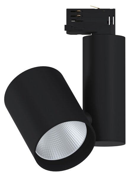 Paulmann 91342 ProRail3 Zeuz, černý reflektor, 33W LED 3000K 60° stmívatelný, výška 24,1cm