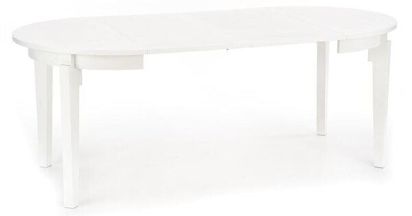 Rozkládací jídelní stůl 100-200 cm Saras (bílá) (pro 6 8 osob)