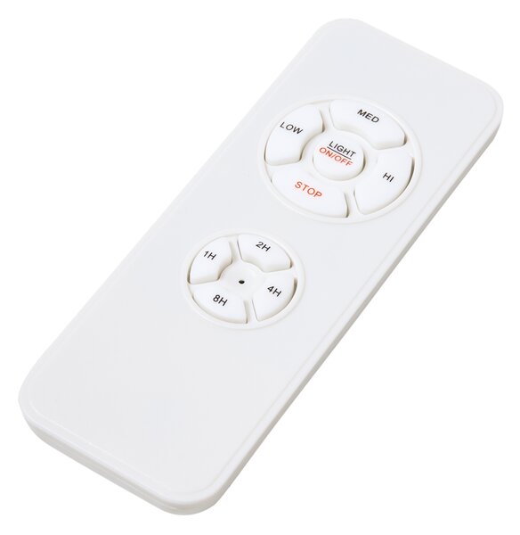 Stropní ventilátor se světlem STRAWBERRY s dálkovým ovládáním LED Šedá