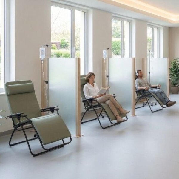 Profi zdravotní relaxační křeslo VITAL zelená Sauge