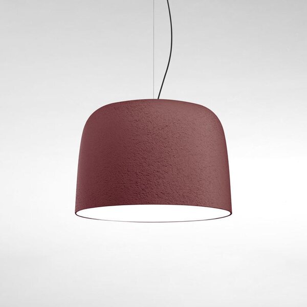 Marset A681-278 Djembé 65.45, červené závěsné svítidlo, 28,5W LED 2700K stmívatené, prům. 65cm