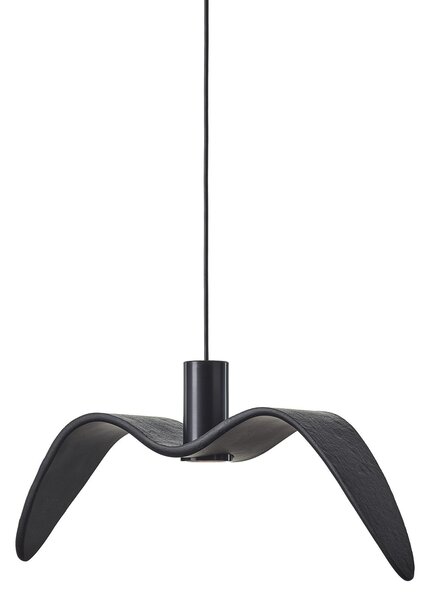 Brokis PC01111_008 Night Birds Exterior, závěsné svítidlo z ručně zpracovaného skla, 6,5W LED, šedá kouřová - masiv, délka 61cm, IP54