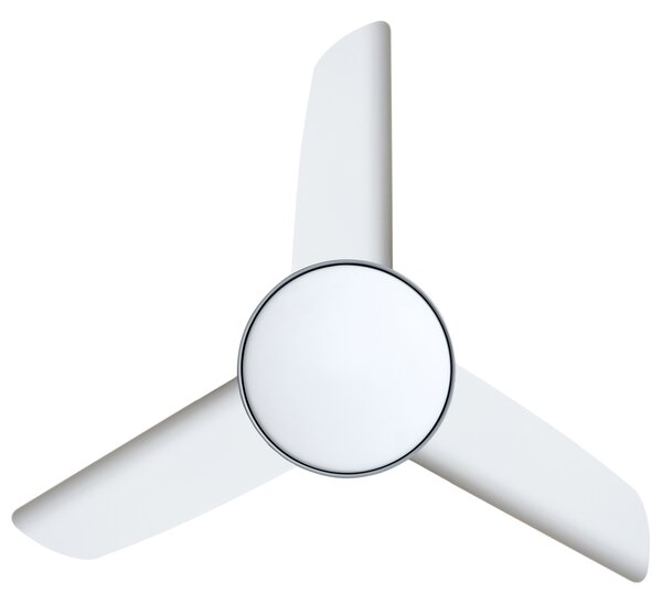 Stropní ventilátor se světlem STRAWBERRY s dálkovým ovládáním LED Šedá