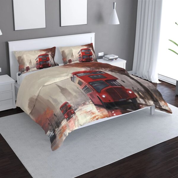 Sablio Povlečení Londýn Double-decker 1 - 140x200 / 90x70