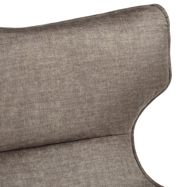 Křeslo VOGUE taupe samet otočné Nábytek | Obývací pokoj | Křesla | Klasická