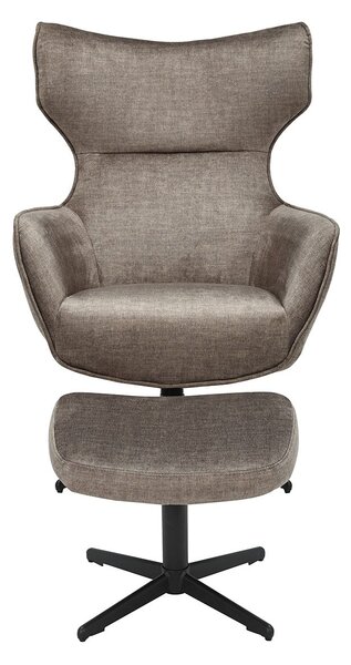 Křeslo VOGUE taupe samet otočné Nábytek | Obývací pokoj | Křesla | Klasická