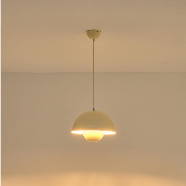 Lustr na lanku JARDEN 1xE27/15W/230V krémová