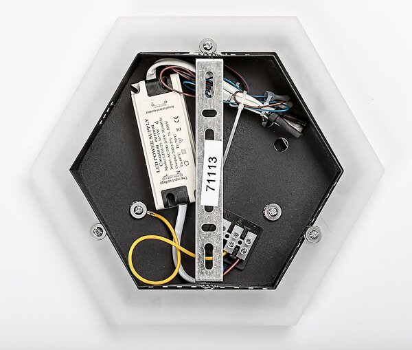 Rabalux 71113 Bitsi LED Moderní nástěnní svítidlo | Variabilní | 23W | Bílá | Černá - r-71113