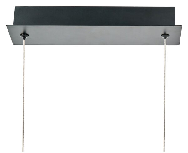 LED závěsná lampa SORA Sklo Zlatá