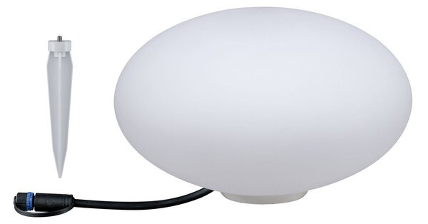Paulmann 94175 Plug&Shine Stone, venkovní světelný objekt 2,8W LED 3000K, prům.28cm, IP67