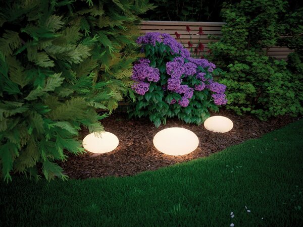 Paulmann 94175 Plug&Shine Stone, venkovní světelný objekt 2,8W LED 3000K, prům.28cm, IP67