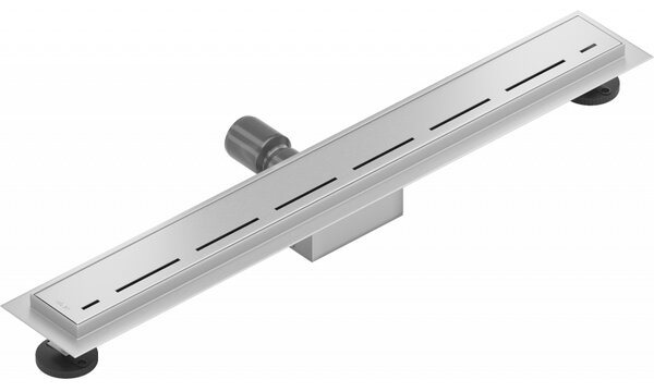 Mexen Flat nerezový sprchový žlab 50 cm vzor M03, 1022050-15