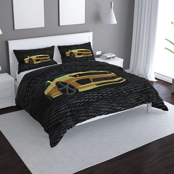 Sablio Povlečení Chevrolet Camaro Puntíky - 140x200 / 90x70