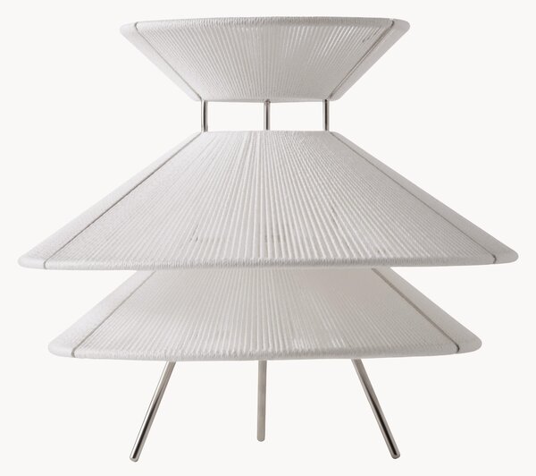 Stmívatelná stolní lampa ze lnu Kiku