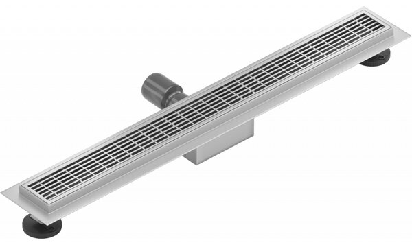 Mexen Flat M33 nerezový sprchový žlab 50 cm, nerez, 1033050-15