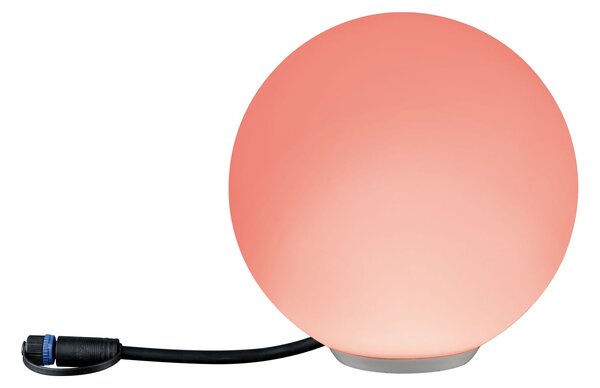 Paulmann 94269 Plug&Shine Globe, venkovní světelná koule RGBW 2,8W LED, prům.20cm, ZigBee