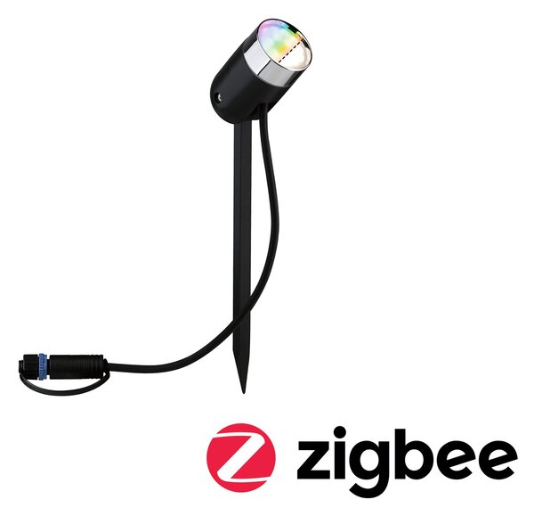 Paulmann 94283 Plug&Shine Pike zahradní reflektor LED 4W RGBW, ZigBee