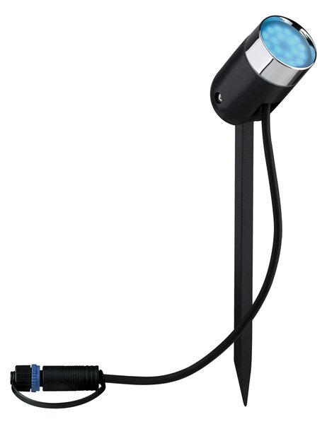 Paulmann 94283 Plug&Shine Pike zahradní reflektor LED 4W RGBW, ZigBee