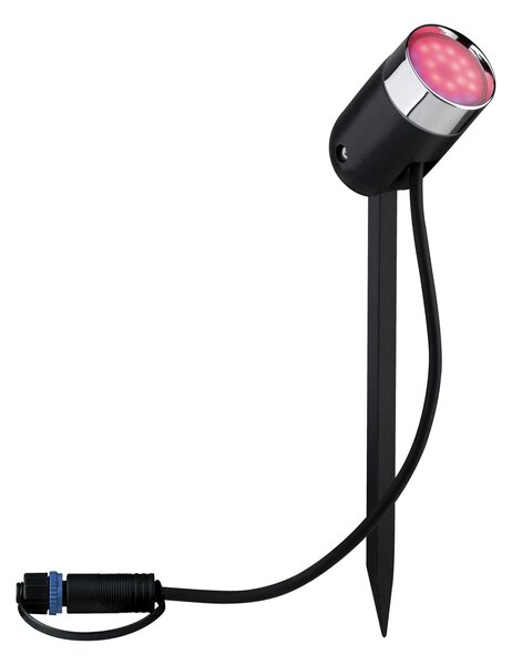 Paulmann 94283 Plug&Shine Pike zahradní reflektor LED 4W RGBW, ZigBee