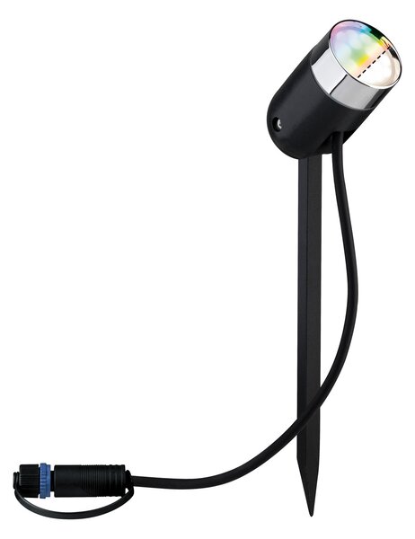Paulmann 94283 Plug&Shine Pike zahradní reflektor LED 4W RGBW, ZigBee
