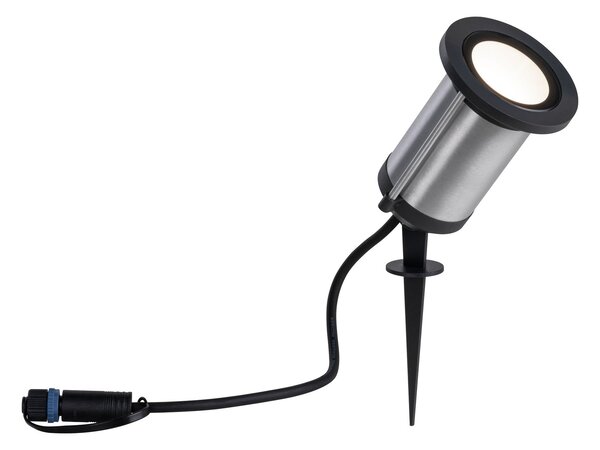 Paulmann 94285 Plug&Shine Classic, zahradní reflektor s trnem 6W LED 3000K, antracit, IP65