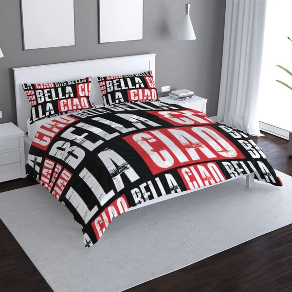 Sablio Povlečení La Casa de Papel Professor or Bella Ciao motiv 2 - 140x200 / 90x70