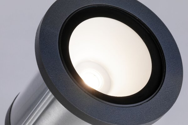 Paulmann 94285 Plug&Shine Classic, zahradní reflektor s trnem 6W LED 3000K, antracit, IP65