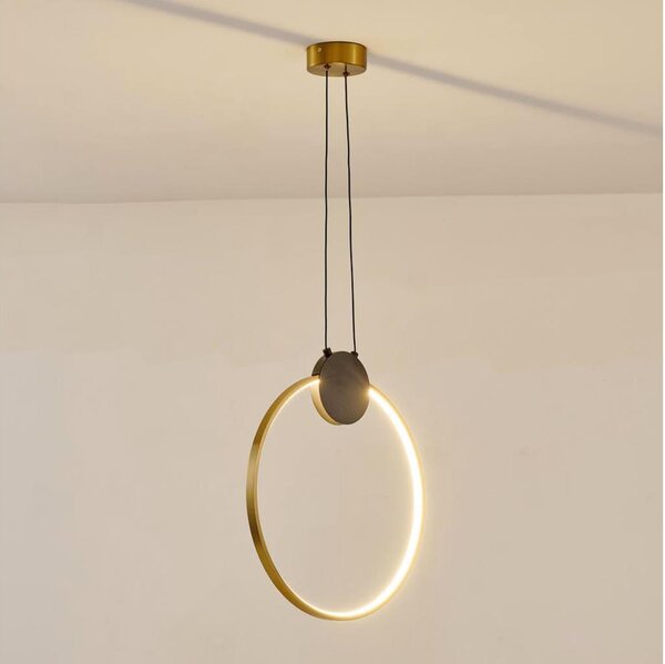 LED Lustr na lanku AERO LED/10W/230V 3000K
