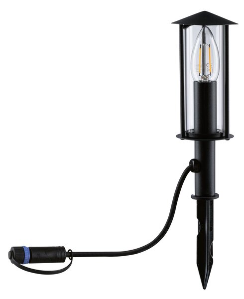 Paulmann 94323 Plug&Shine, venkovní sloupkové svítidlo 2W LED, antracit, výška 22cm, IP44