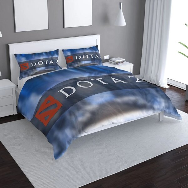 Sablio Povlečení DOTA 2 Modrá - 140x200 / 90x70