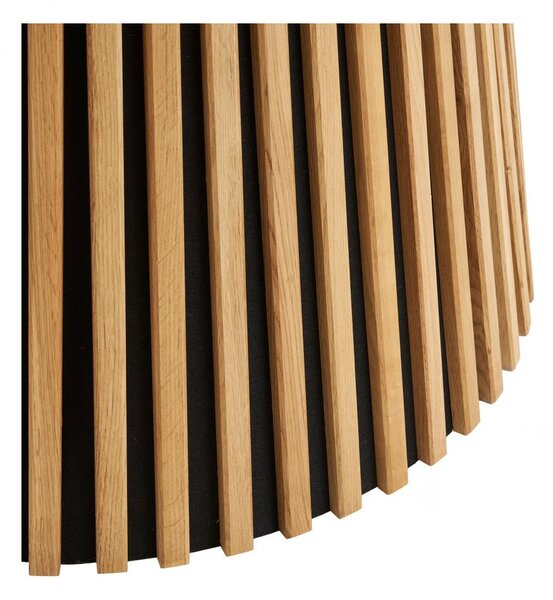Jídelní stůl Osaka natural, kulatý, dubová dýha, Ø140×75 cm – House Nordic