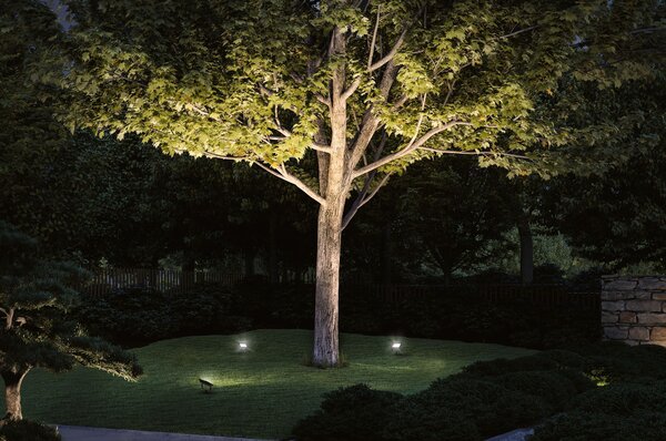 Paulmann 94575 Plug&Shine Ground Spike, zahradní reflektor LED 15,5W 3000K, černá, IP65