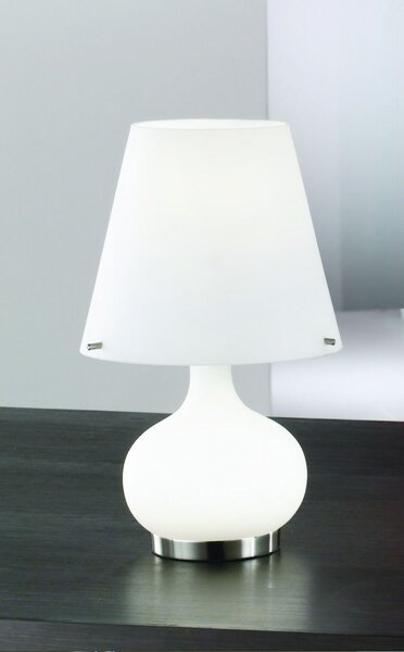 Fabas 2533-34-102 Ade, stolní baňatá lampička, 1x60 + 1x25W, 2 vypínače, výška: 33cm