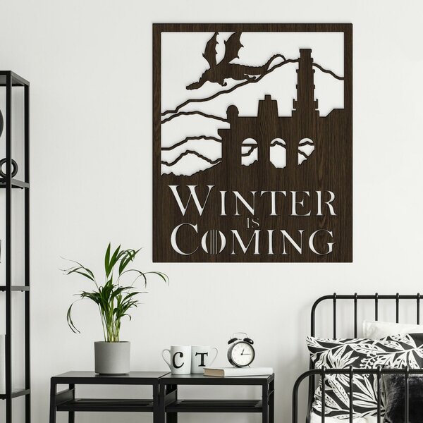 DUBLEZ | Obraz Game of Thrones - Winter Is Coming | Obraz