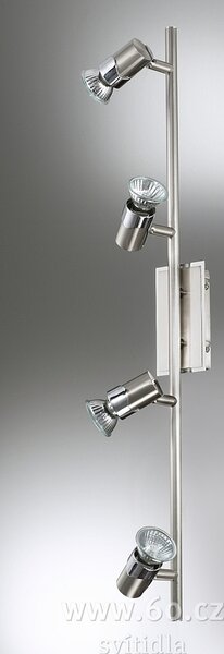 Fabas 2554-80-178 Alice 2554, spotové svítidlo, 4x50W, matný nikl