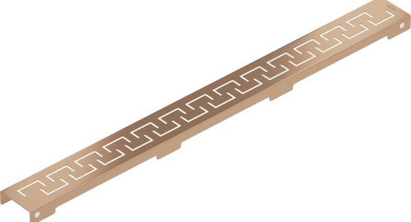 Mexen Flat, lineární podlahový žlab 50 cm, měděná matná, 1C24050