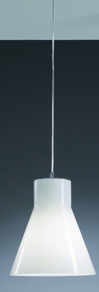 Fabas 2753-45-138 Diana, závěsné svítidlo, 1x75W, bílé stínítko, prům. 23cm