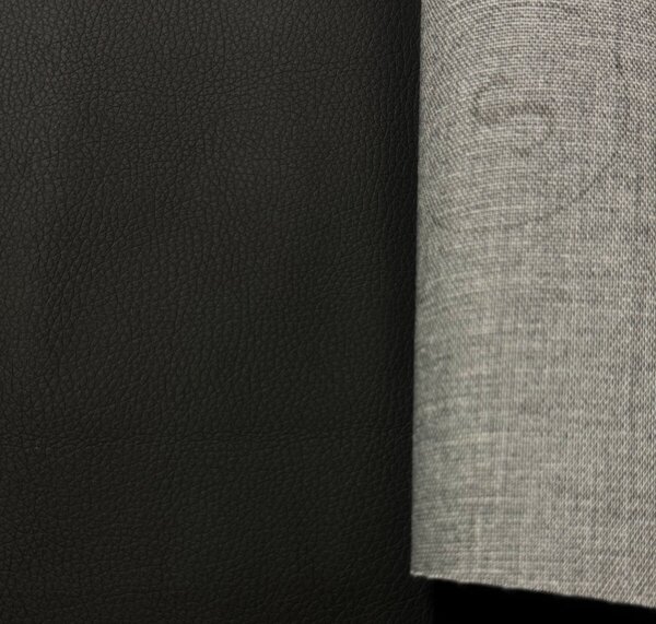 Ekokůže SOFT koženka v metráži, 380 g/m², šíře 145 cm, černá