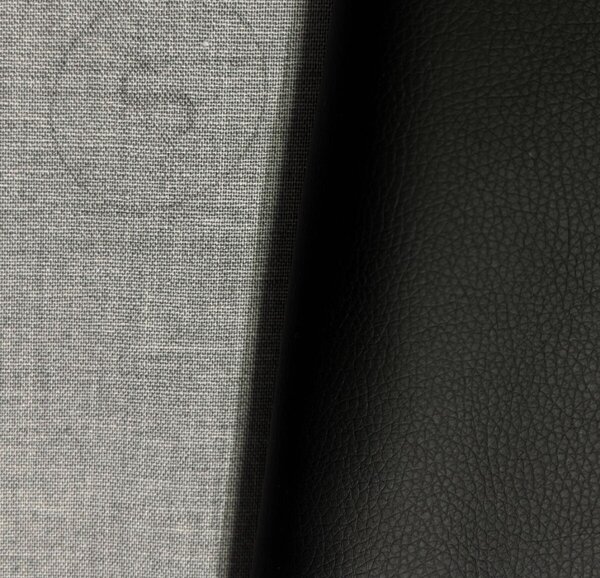 Ekokůže SOFT koženka v metráži, 380 g/m², šíře 145 cm, černá